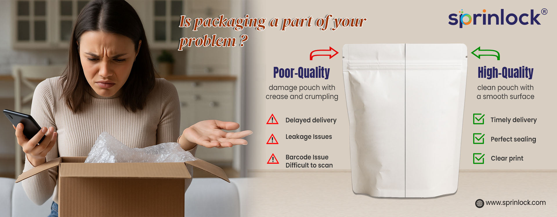 Is Your Packaging Part of the Problem? 🤔 – Sprinlock