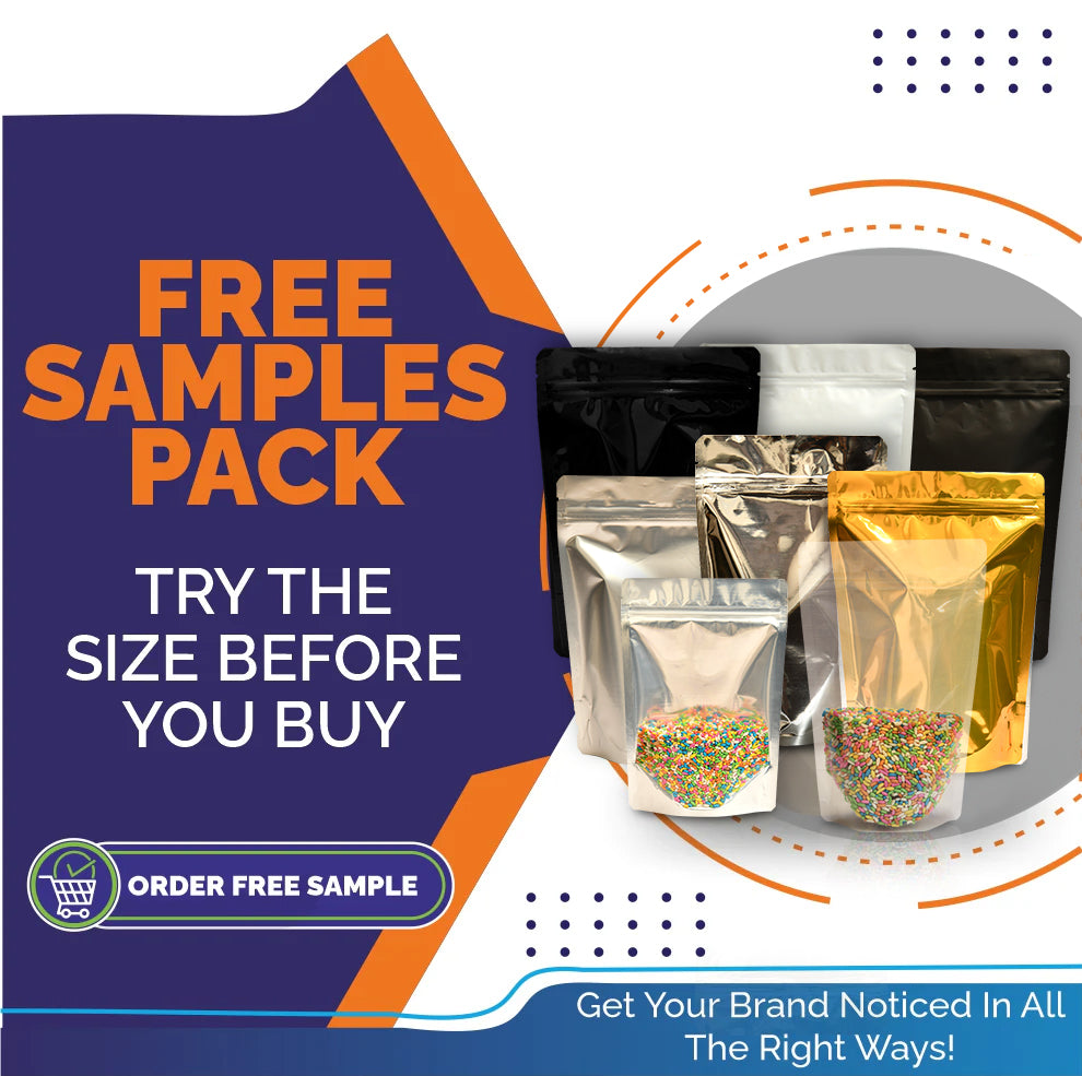 Stand up Ziplock Pouch Samples |Free Food Packaging samples – Sprinlock