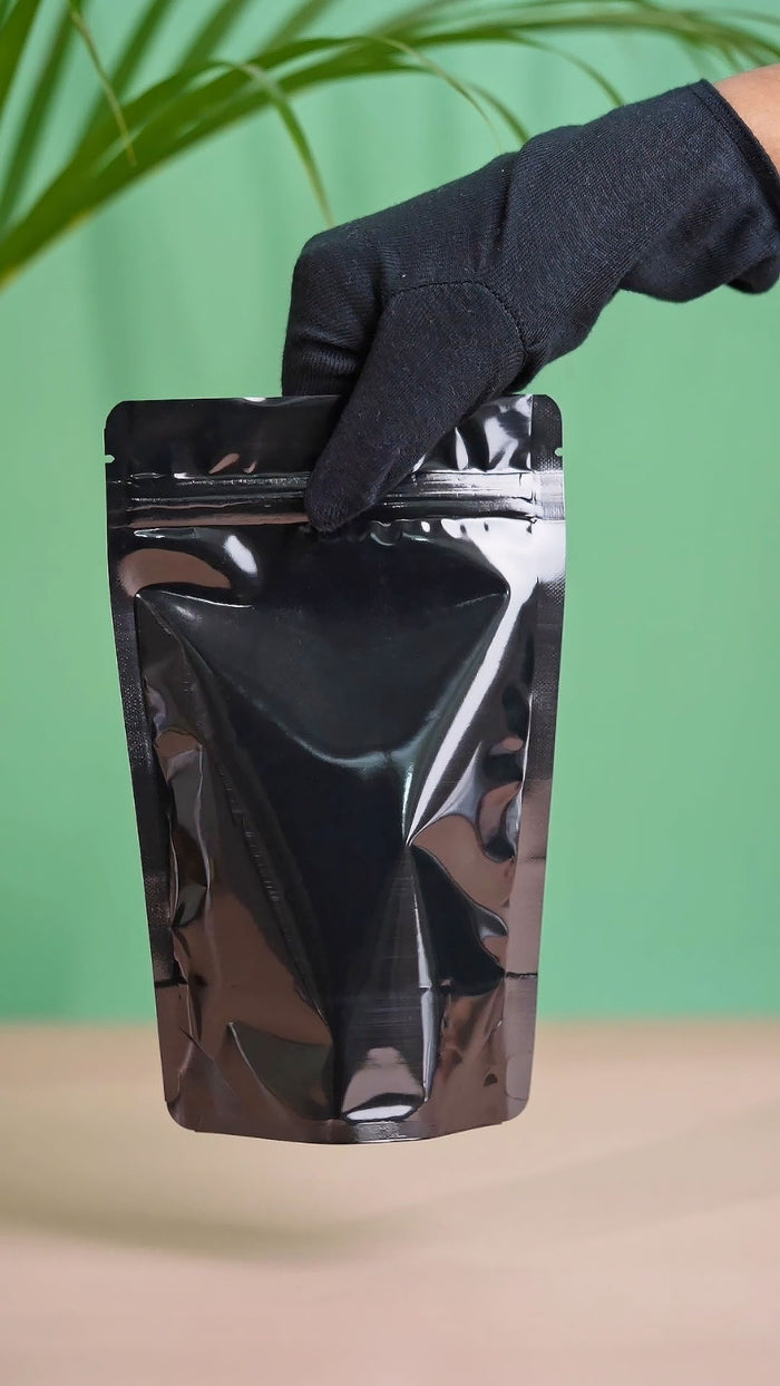 Sprinlock stand-up zipper pouch